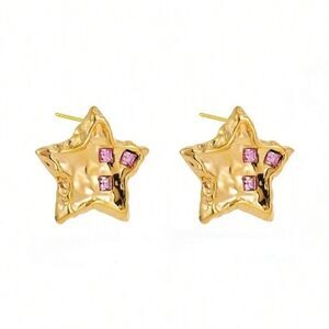 Star earrings M663